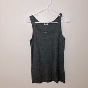 NWT Splendid The Classic Tank in Dark Gray. Size Medium